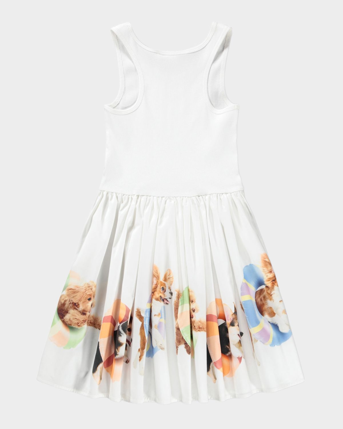 Molo Girl 's Cassandra Sleeveless Printed Cotton Dress
