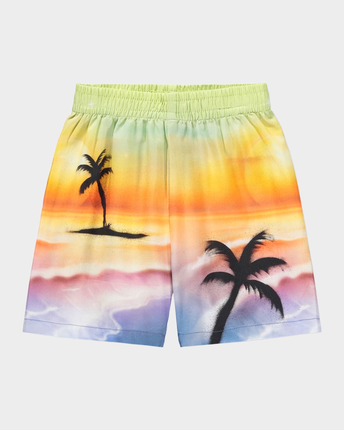 Molo Boy 's Solar Palm Tree Shorts, Size -2