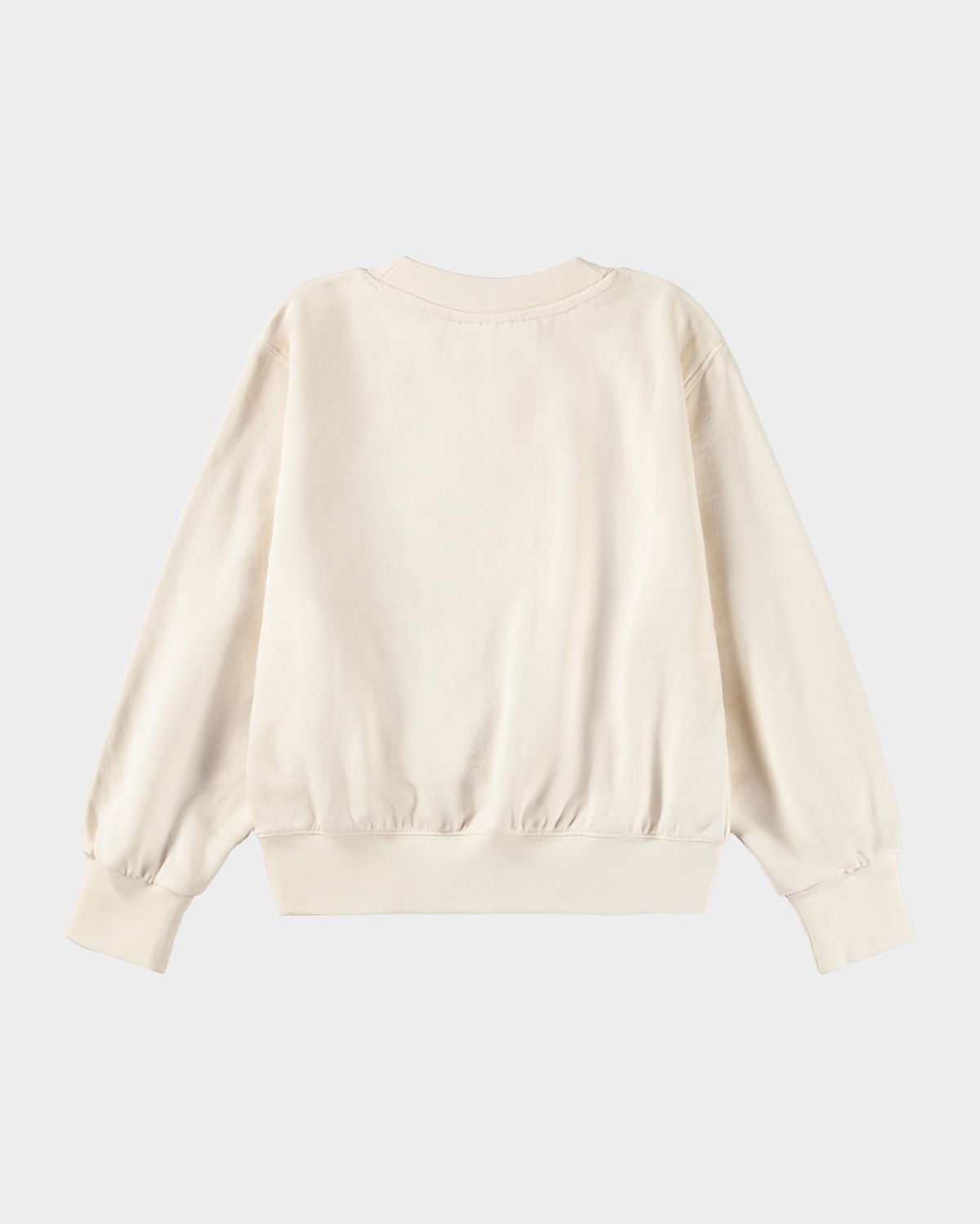 Molo Girl 's Marge Floral Sequined Organic Cotton Sweatshirt