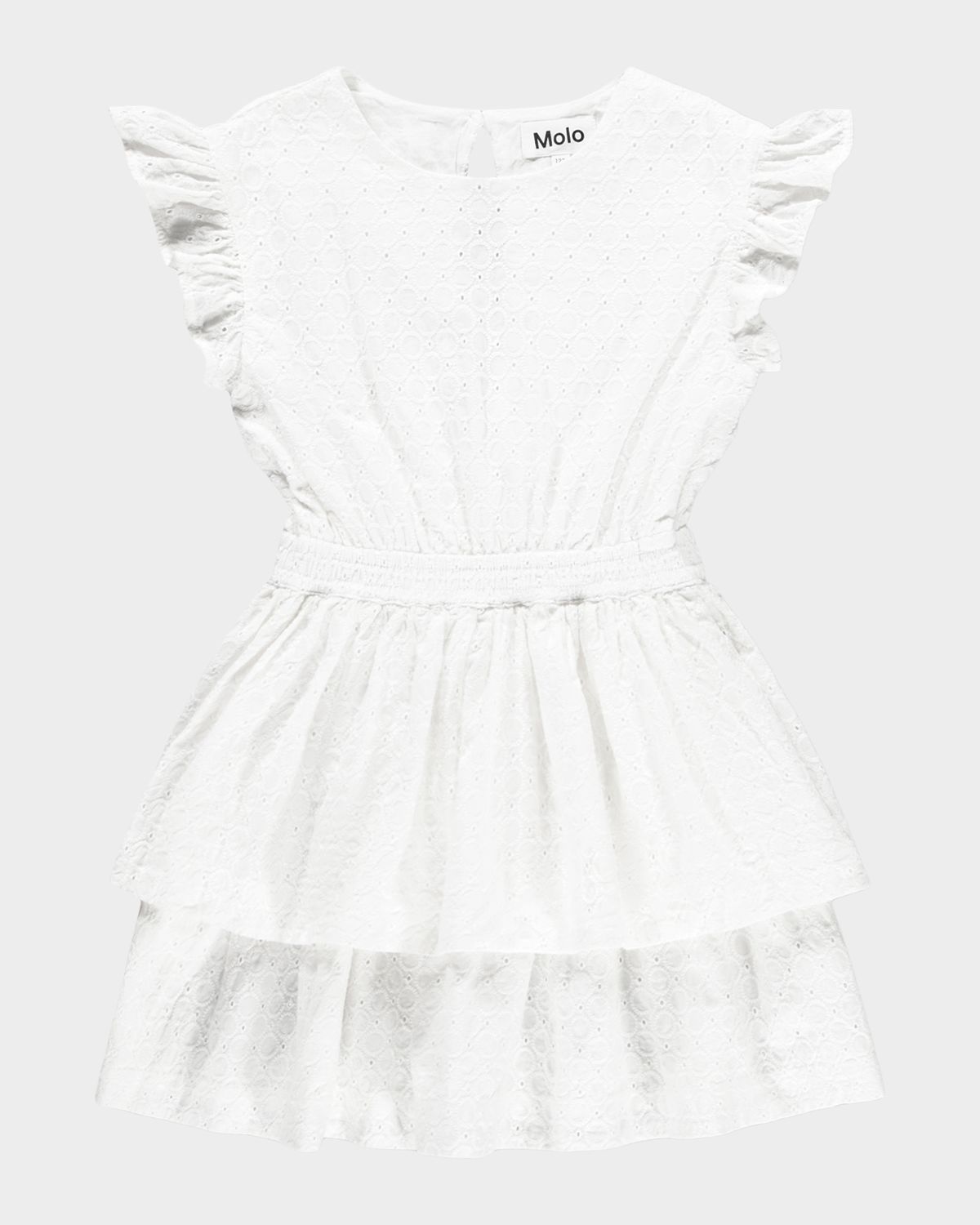 Molo Girl 's Carma Flutter-Sleeve Dress