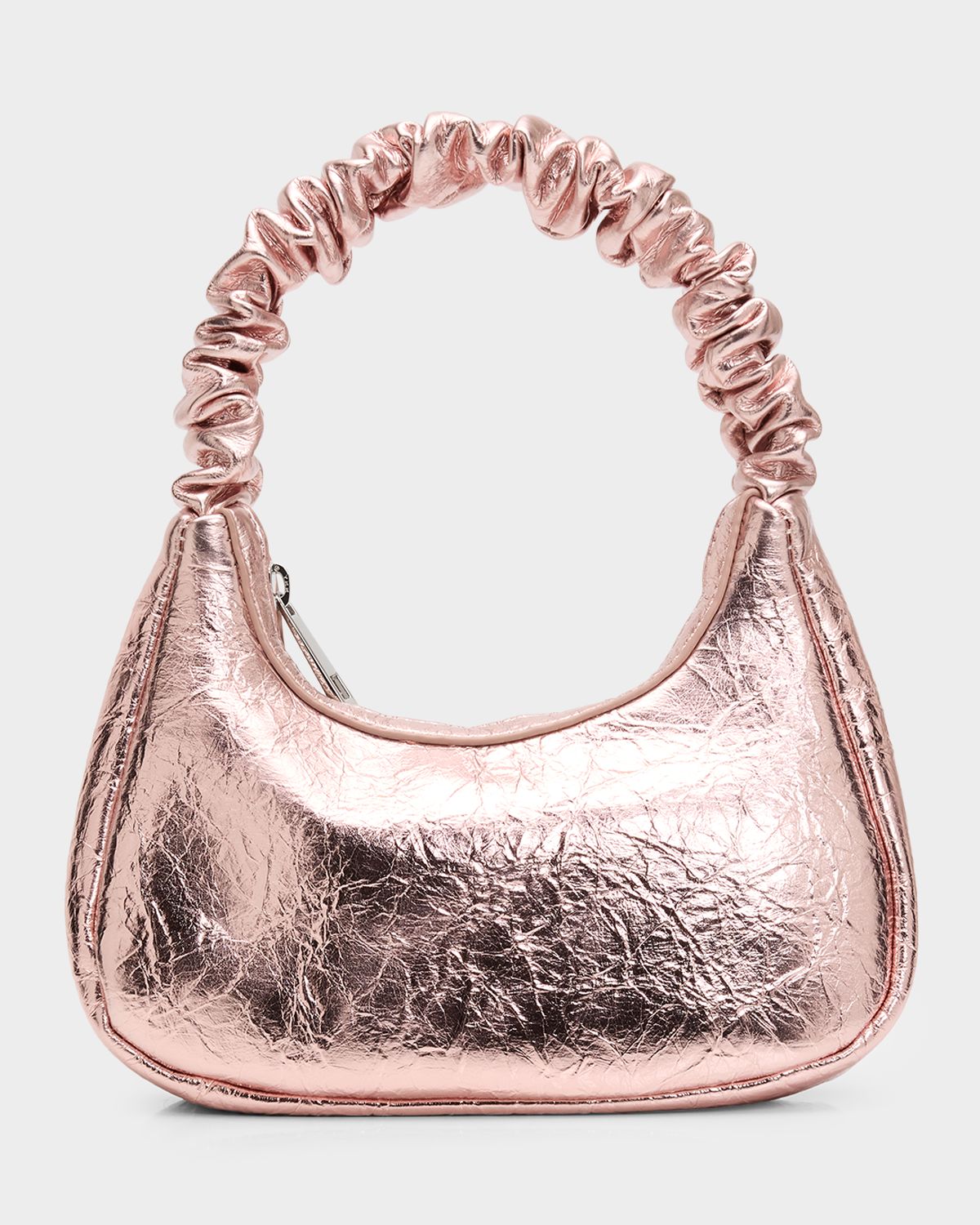 Molo Girl 's June Metallic Faux Leather Shoulder Bag