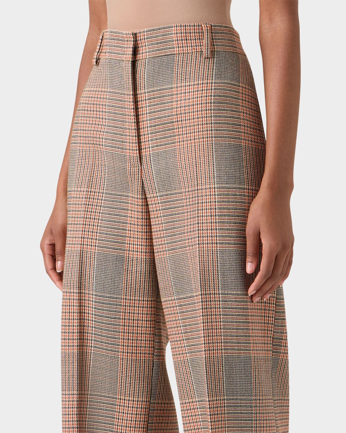 Akris punto Chiaro Glen Check Heavy Wool Twill Pants | Thumbnail 5 Akris punto Chiaro Glen Check Heavy Wool Twill Pants | Thumbnail 5