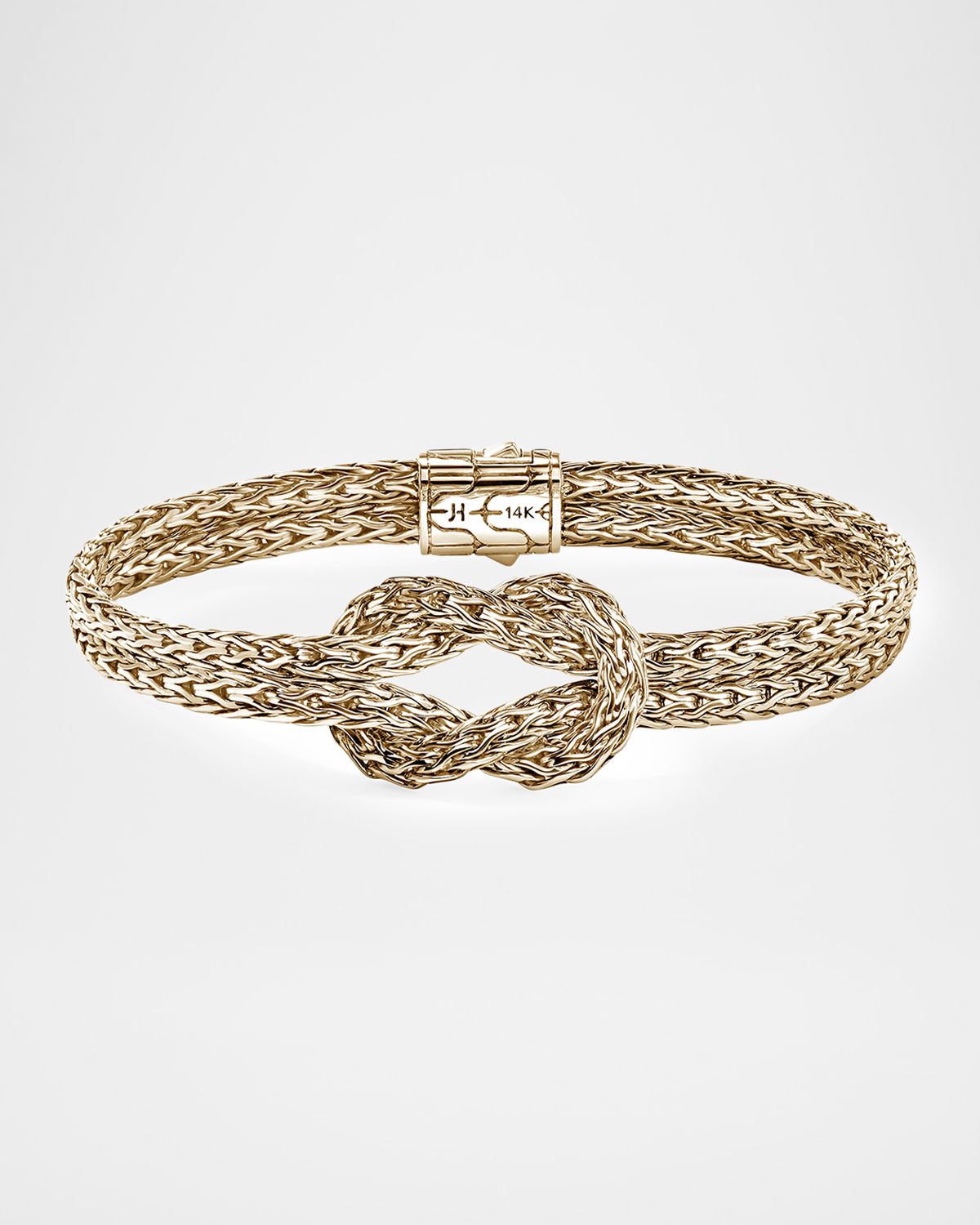 John Hardy Love Knot 14K Gold Bracelet