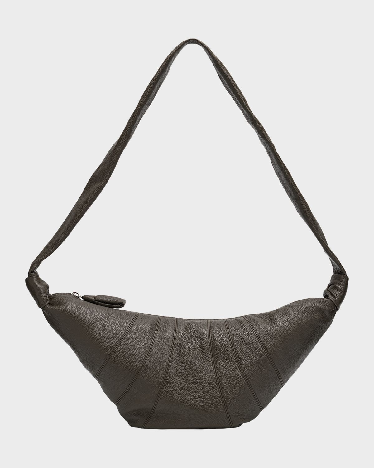LEMAIRE Men 's Medium Croissant Leather Crossbody Bag | Thumbnail 7 LEMAIRE Men 's Medium Croissant Leather Crossbody Bag | Thumbnail 7