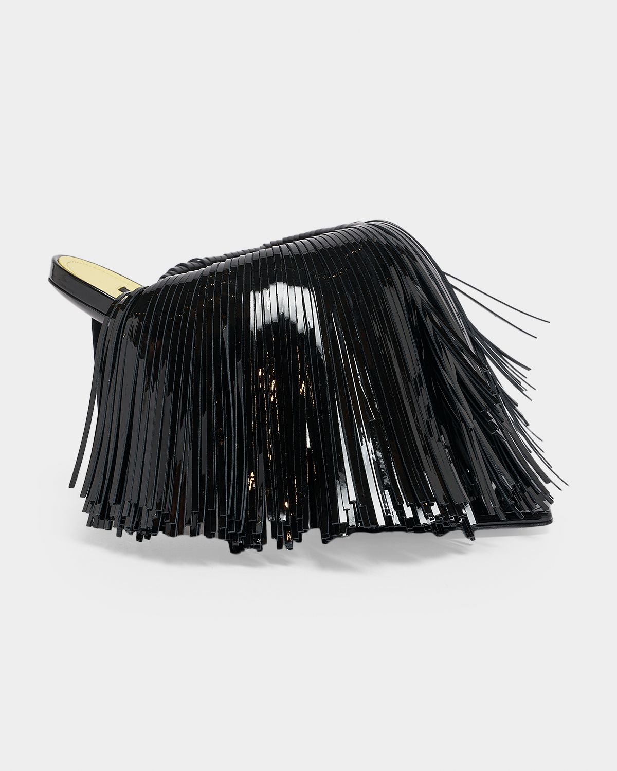 Givenchy Leather Fringe Sandals