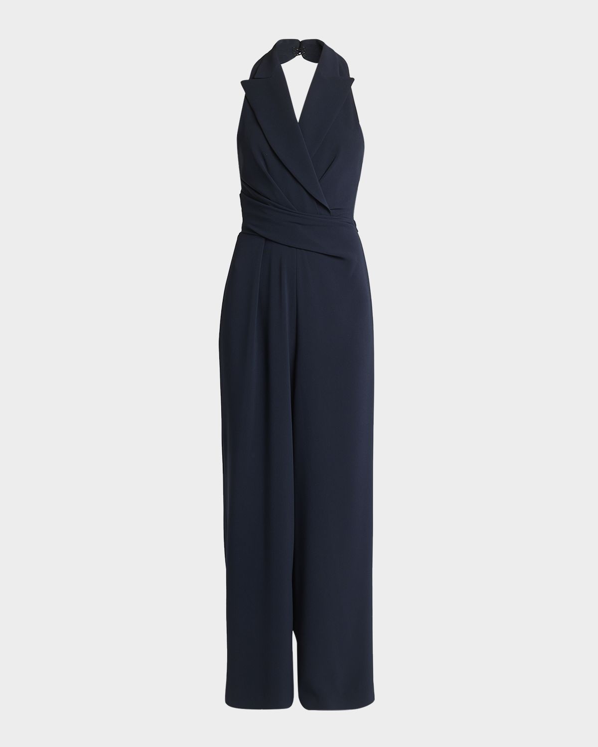 Talbot Runhof Liaison2 Sleeveless Wide-Leg Jumpsuit