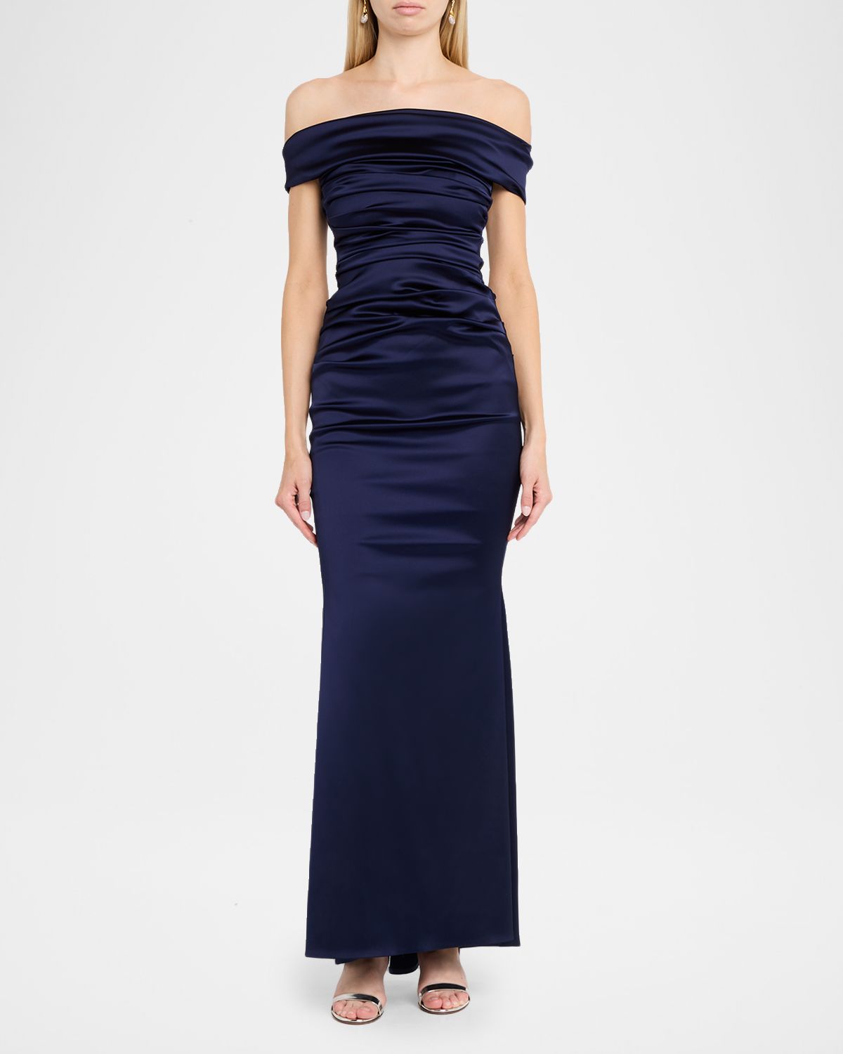 Talbot Runhof Soft Draped Long Gown | Thumbnail 5 Talbot Runhof Soft Draped Long Gown | Thumbnail 5