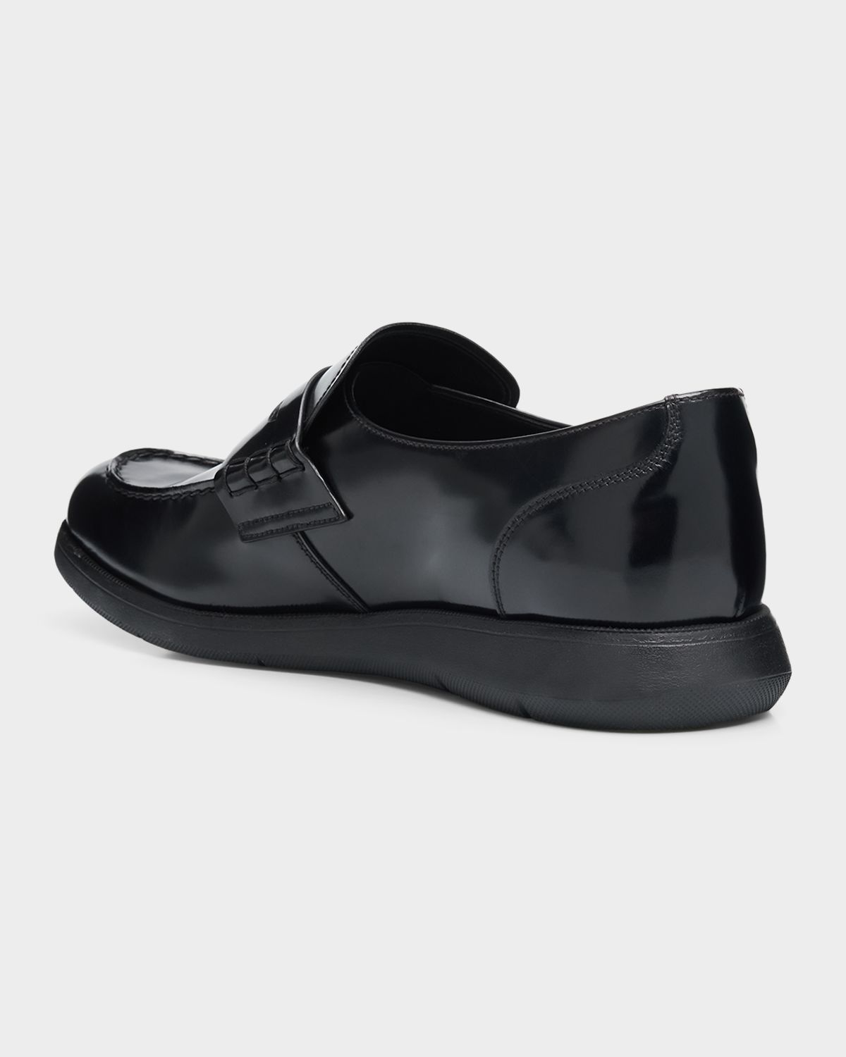 Church's Men's Rock Ferry Polished Leather Sneaker-Sole Penny Loafers