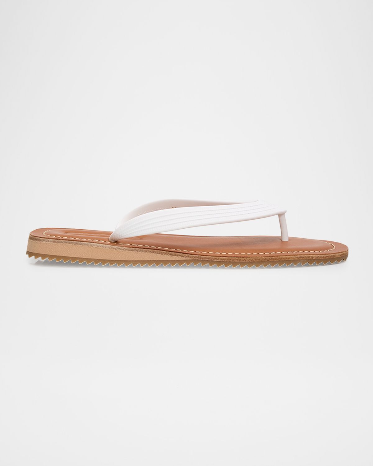 Miu Miu Logo Flat Thong Sandals | Thumbnail 7 Miu Miu Logo Flat Thong Sandals | Thumbnail 7
