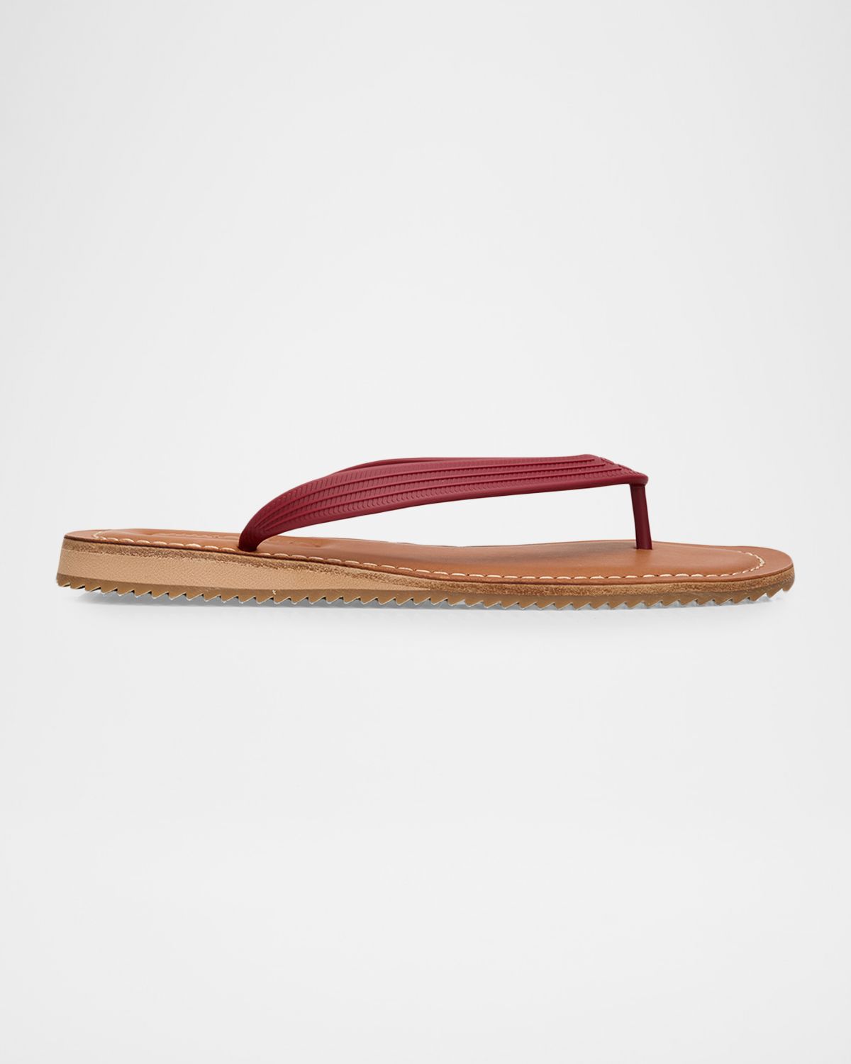 Miu Miu Logo Flat Thong Sandals | Thumbnail 7 Miu Miu Logo Flat Thong Sandals | Thumbnail 7