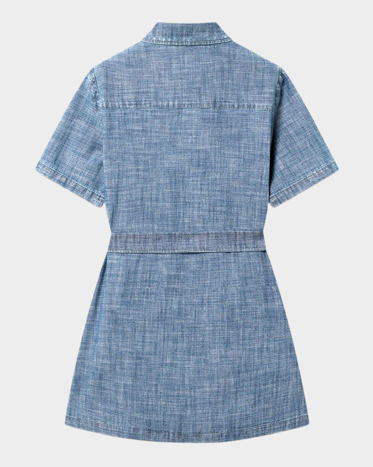 Golden Goose Girl 's Journey Cotton Belted Shirtdress, Size -12 | Thumbnail 3 Golden Goose Girl 's Journey Cotton Belted Shirtdress, Size -12 | Thumbnail 3