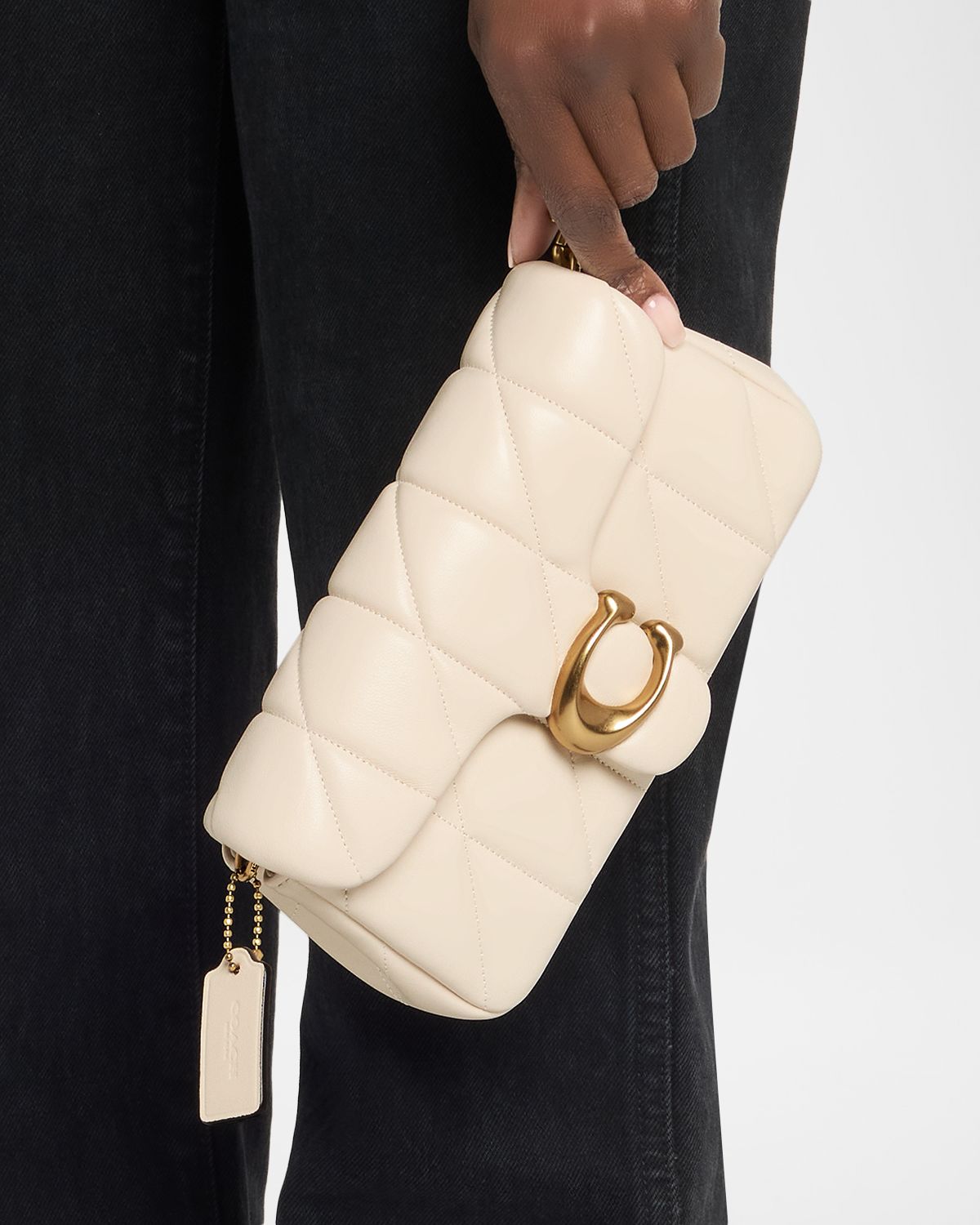 Coach Quilted Leather Shoulder Bag
