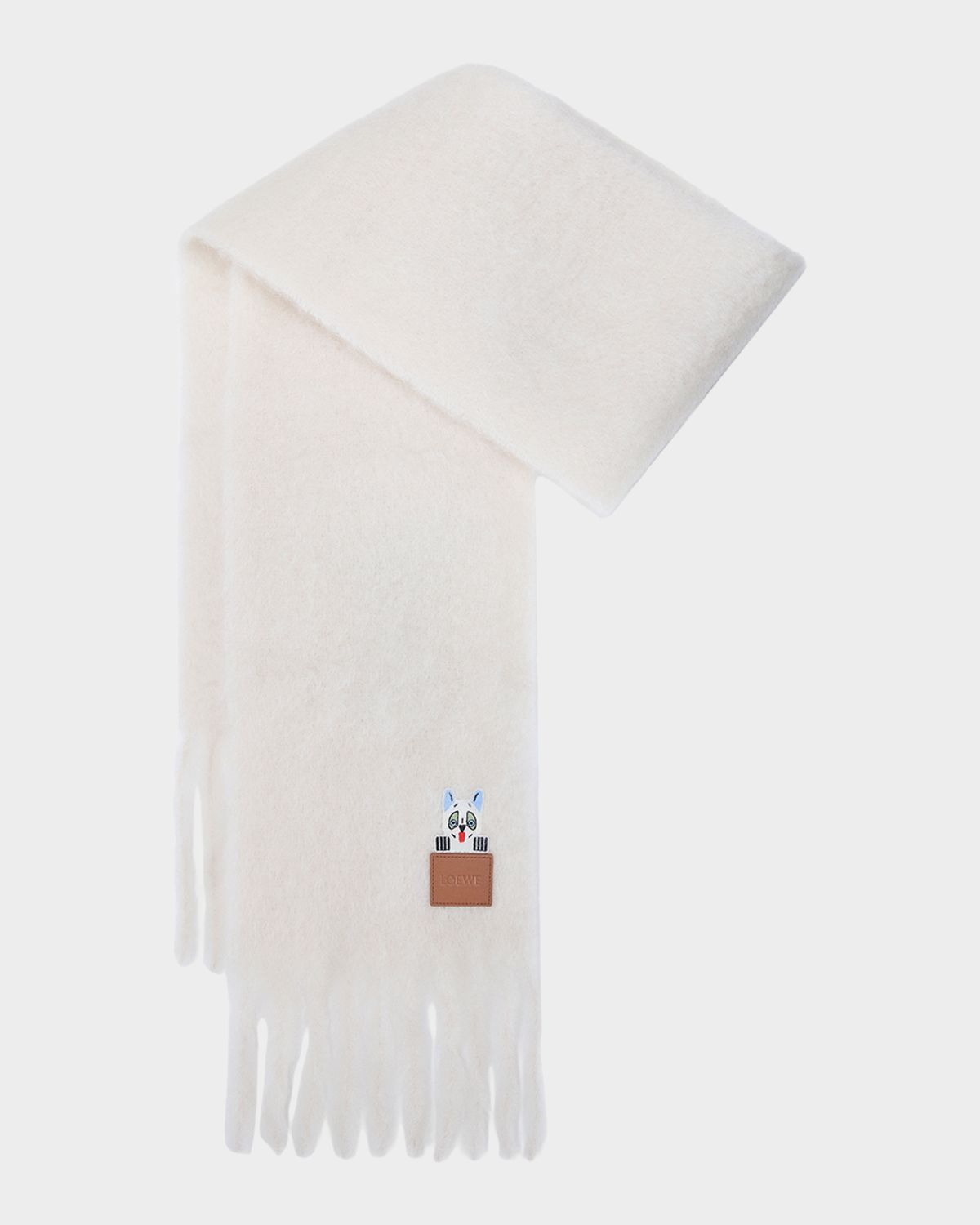 Loewe x Louis Wain Mohair and Wool Blend Scarf | Thumbnail 5 Loewe x Louis Wain Mohair and Wool Blend Scarf | Thumbnail 5