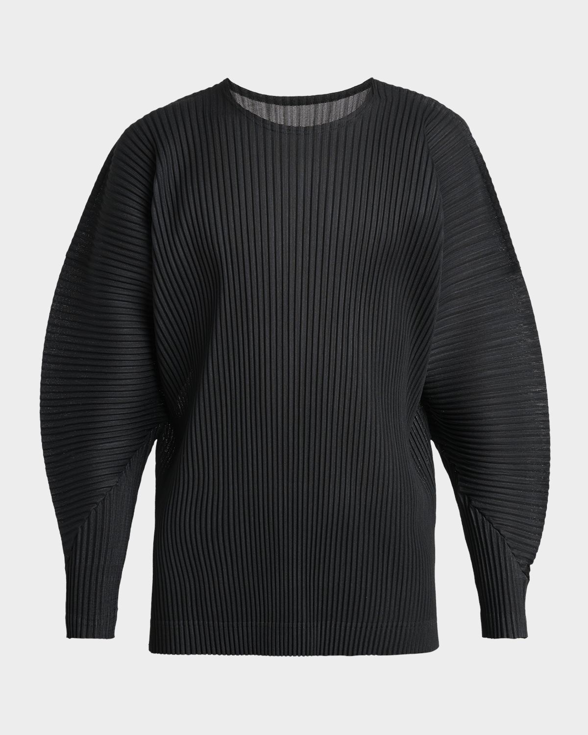 Homme Plisse Issey Miyake Men 's Pleated Long-Sleeve Shirt