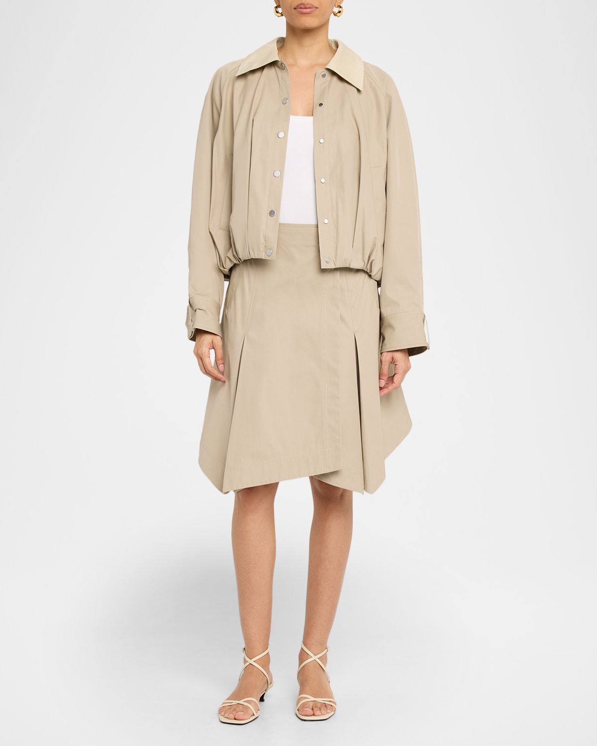 3.1 Phillip Lim Blouson Snap-Front Jacket