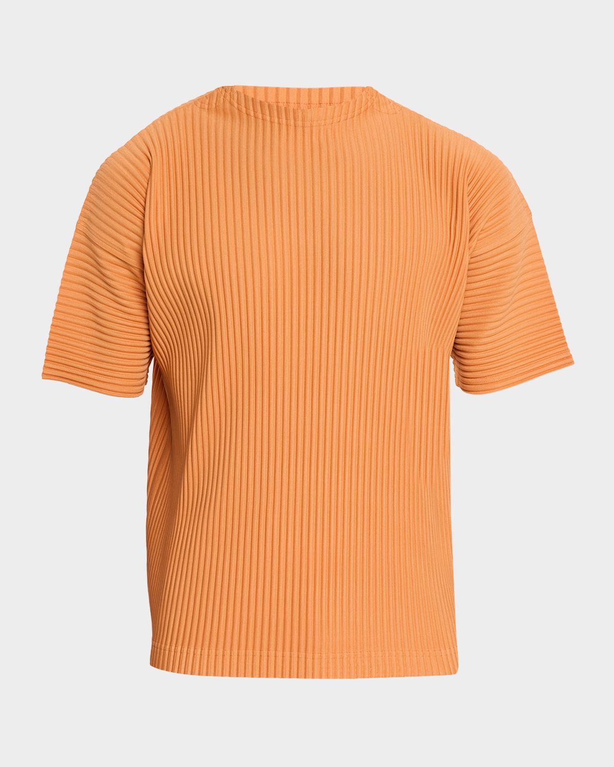 Homme Plisse Issey Miyake Men 's Monthly Colors Mock-Neck Short-Sleeve Shirt
