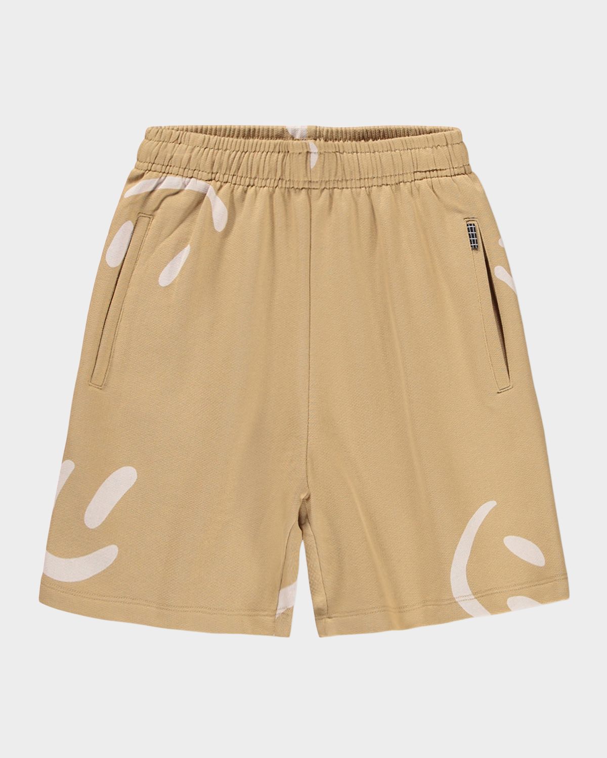 Molo Boy 's Amil Smiley Organic Cotton Jersey Shorts