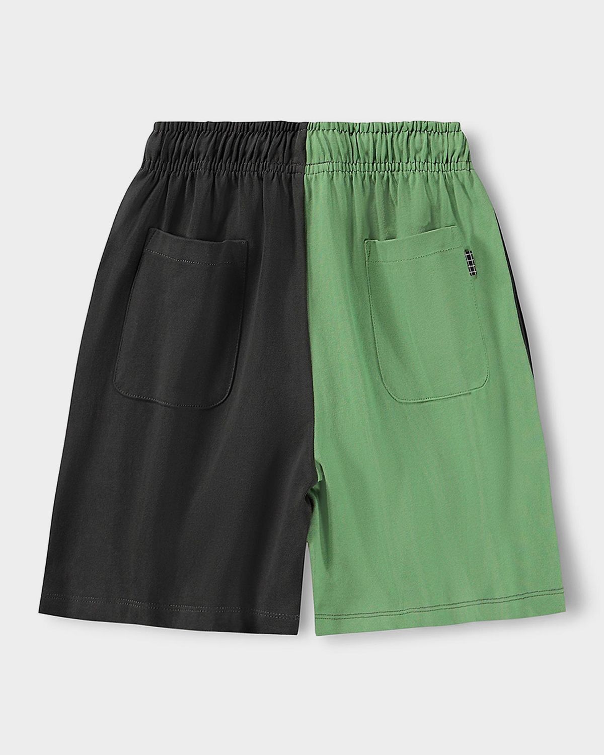 Molo Boy's Adiano Check Mix Organic Cotton Shorts Size 8-16