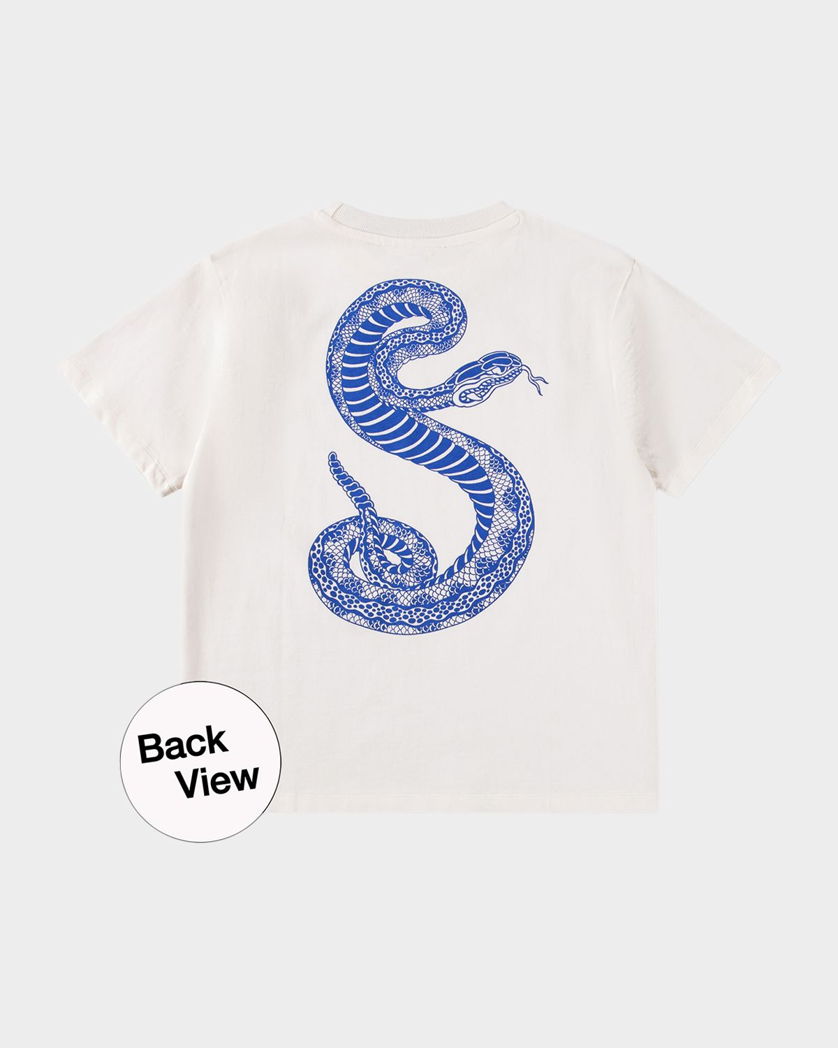 Molo Boy 's Rodney Snake-Print Short-Sleeved T-Shirt