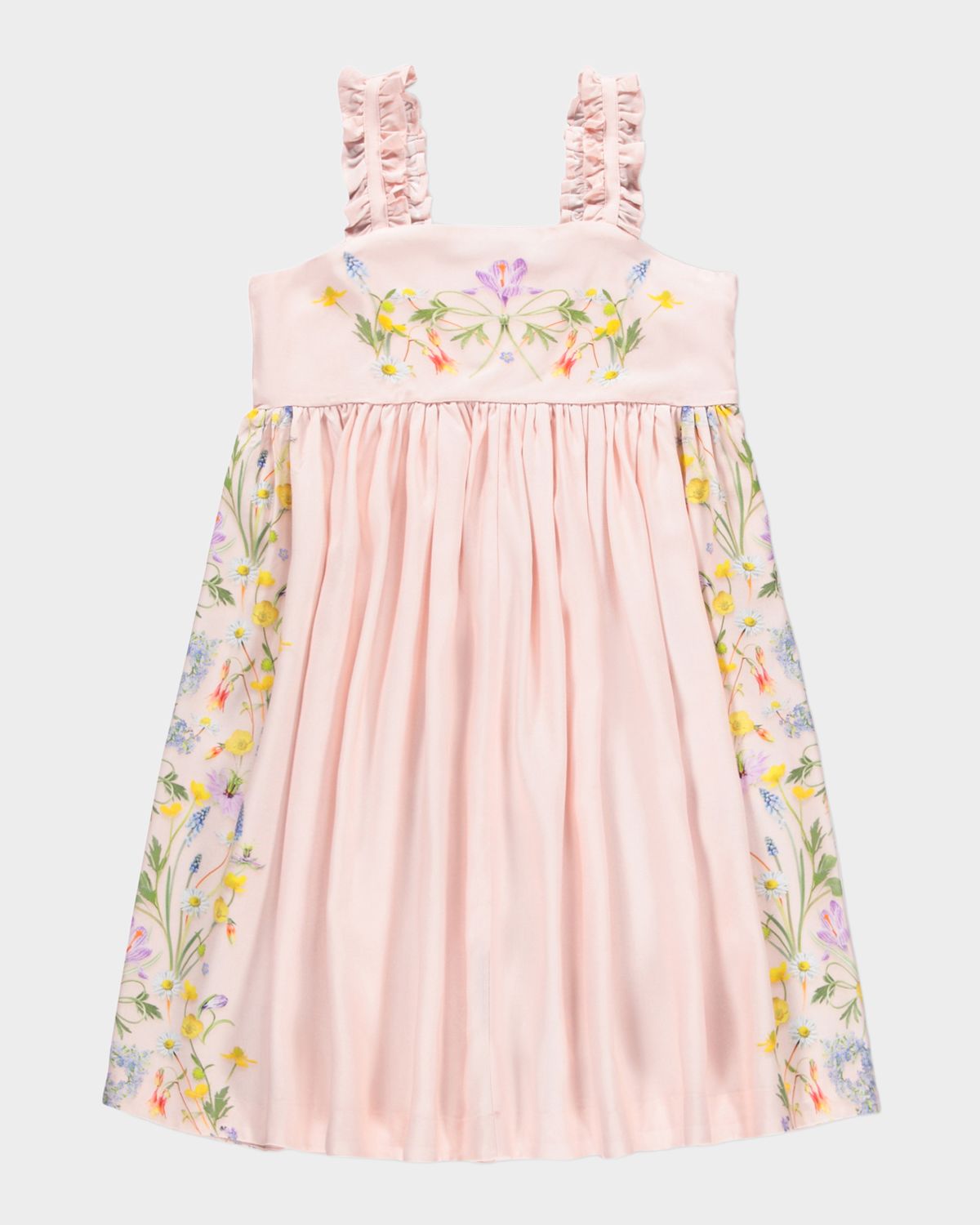 Molo Girl 's Cypress Sleeveless Floral Print Dress