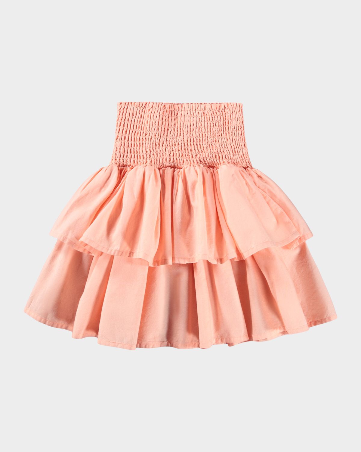 Molo Girl 's Bonita Tiered Chambray Skirt