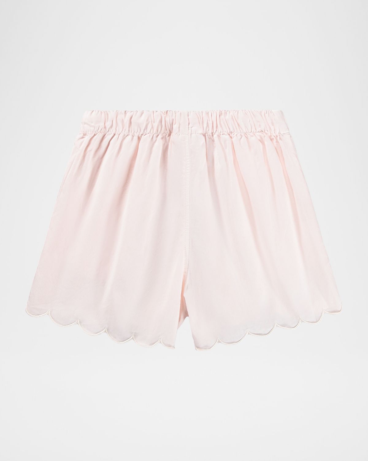 Molo Girl 's Addie Scalloped Drawstring Shorts