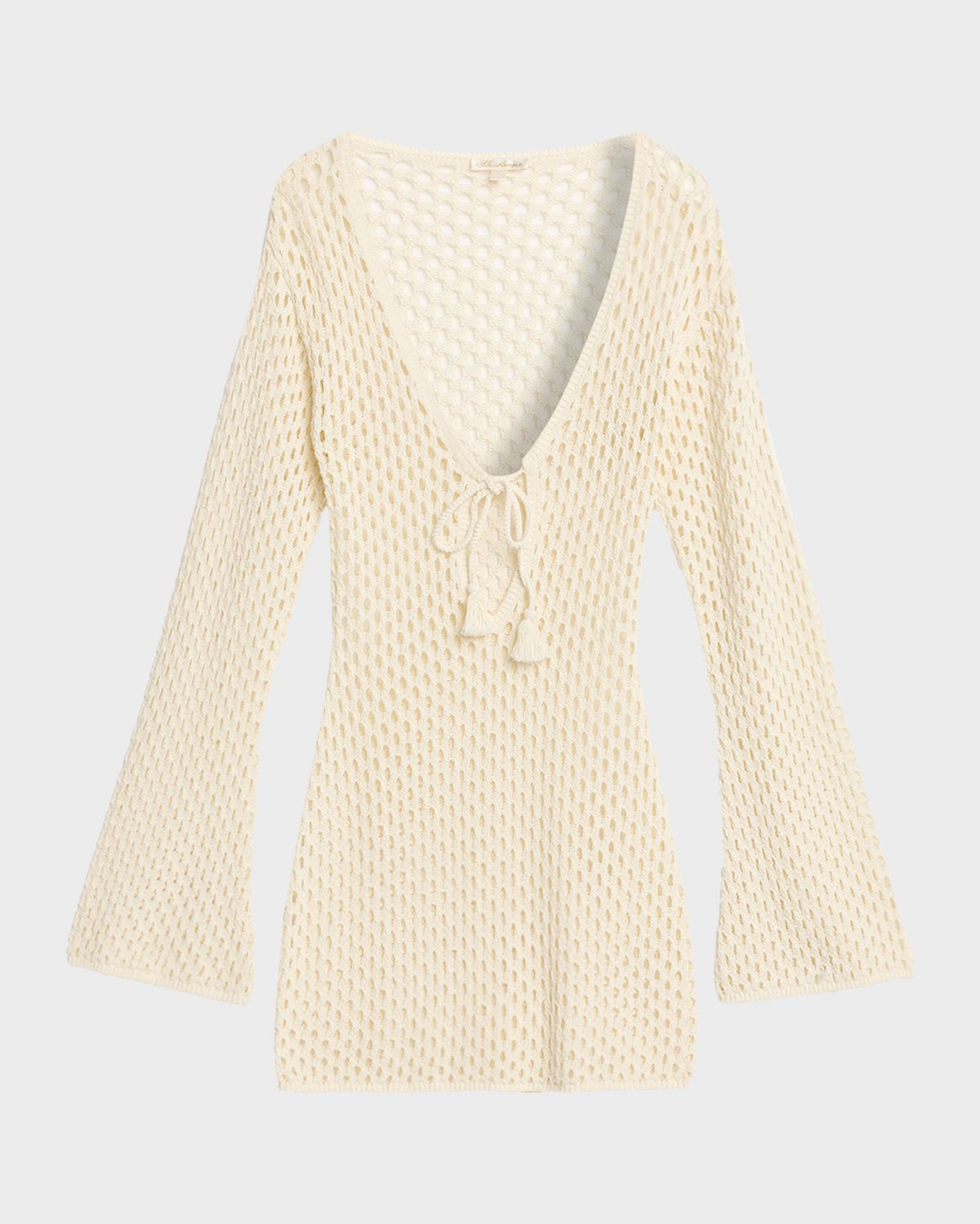 Shoshanna Guerite Open-Knit Mini Dress | Thumbnail 6 Shoshanna Guerite Open-Knit Mini Dress | Thumbnail 6