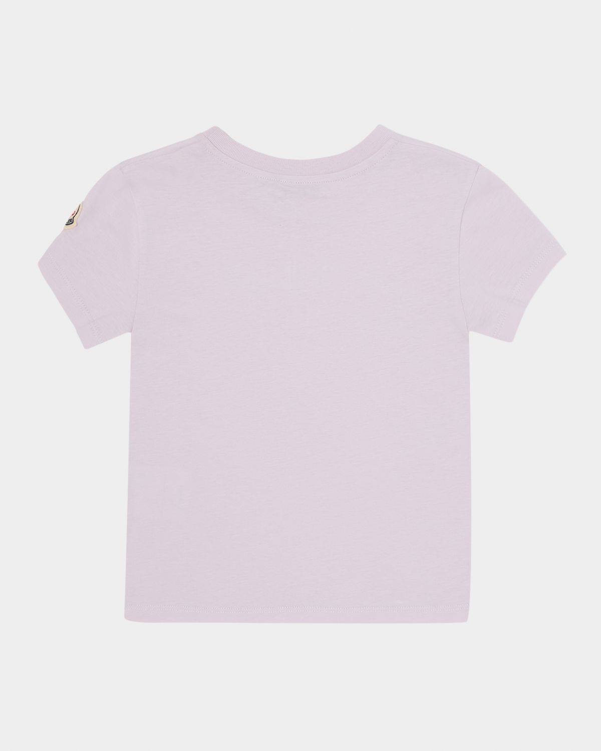 Moncler Girl 's Logo Embroidered Short-Sleeve T-Shirt