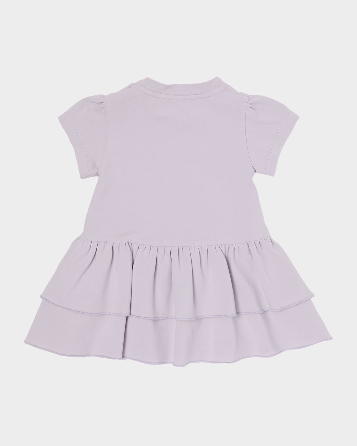 Moncler Girl 's Tiered Stretch Cotton Dress, Size 1M-3