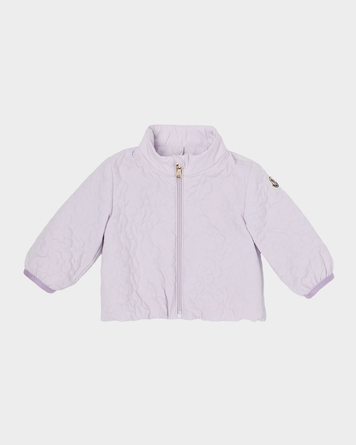 Moncler Kid 's Nadide Floral-Quilted Padded Jacket, Size 3M-3