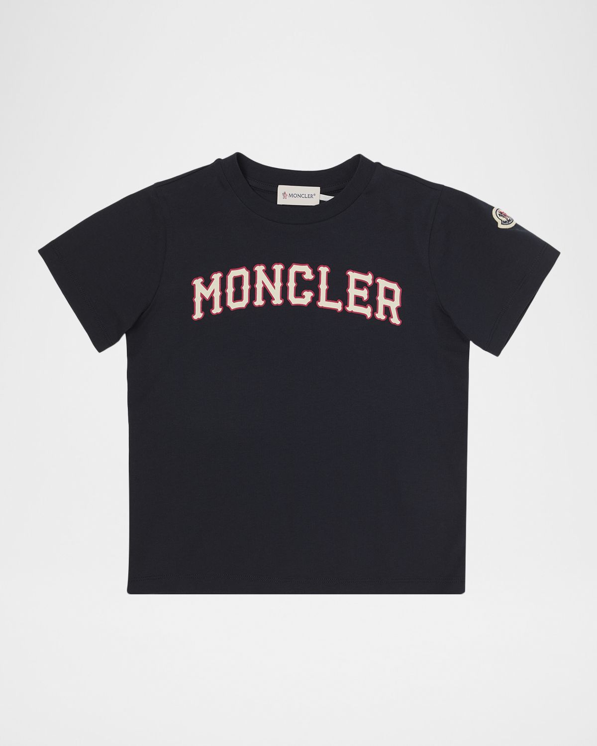 Moncler Boy 's Logo-Print Cotton T-Shirt, Size 8-10