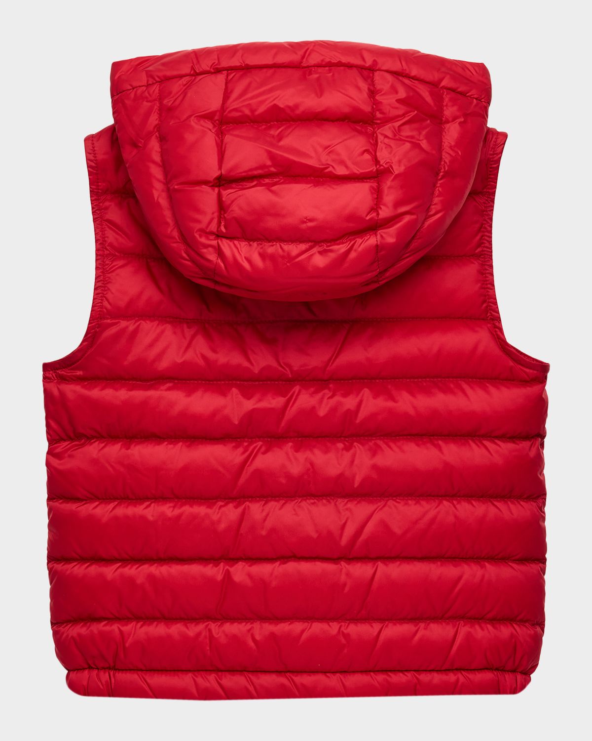 Moncler Boy 's Uzzay Hooded Down Vest, Size 4-6