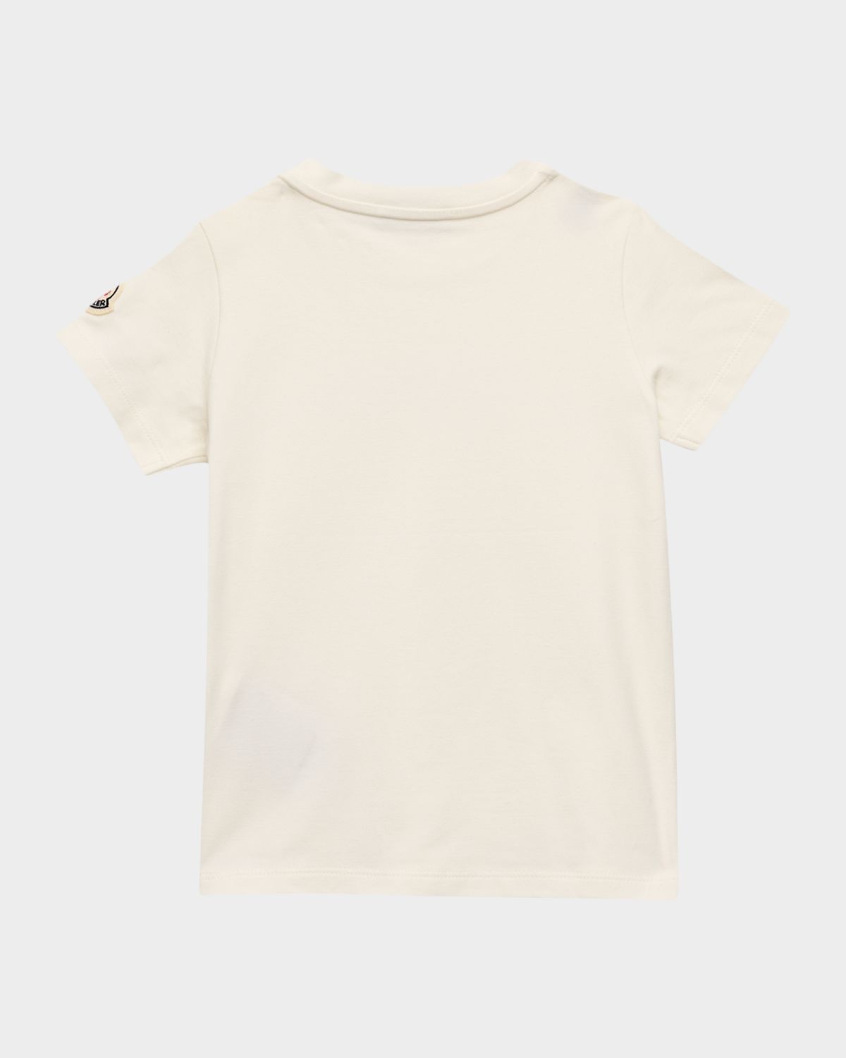 Moncler Kid 's Embroidered Logo Cotton Jersey T-Shirt, Size 6M-3