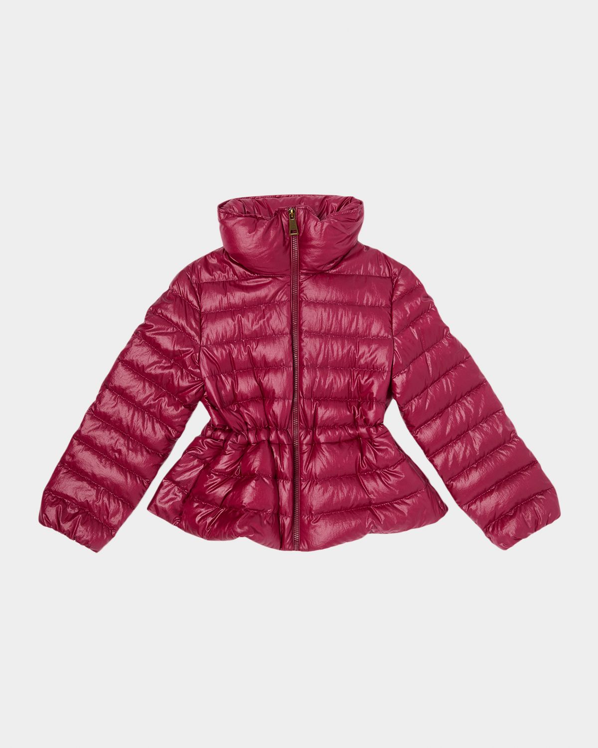 Moncler Girl 's Fem Hooded Down Jacket, Size -6