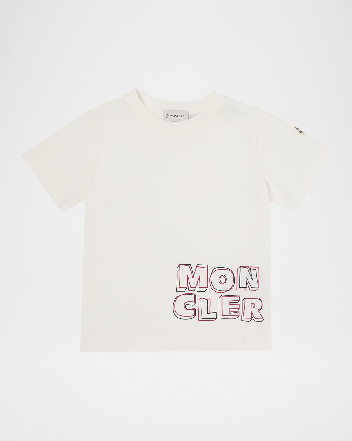 Moncler Boy 's Logo-Print Short-Sleeve T-Shirt, Size -6