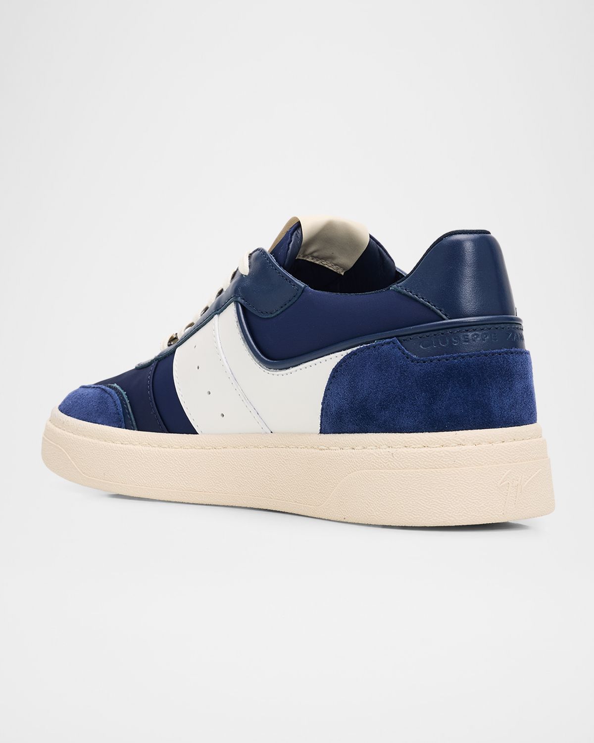 Giuseppe Zanotti Men 's GZ-Nitro Leather & Suede Low-Top Sneakers