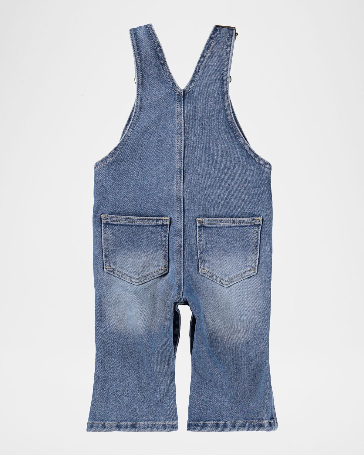 Molo Boy 's Stellan Denim Overalls, Size 3M-24M