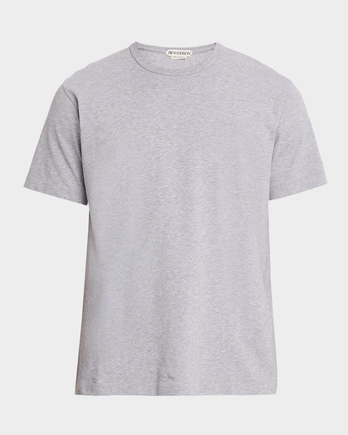 JW Anderson Men 's Embroidered-Anchor Cotton Crewneck T-Shirt | Thumbnail 6 JW Anderson Men 's Embroidered-Anchor Cotton Crewneck T-Shirt | Thumbnail 6