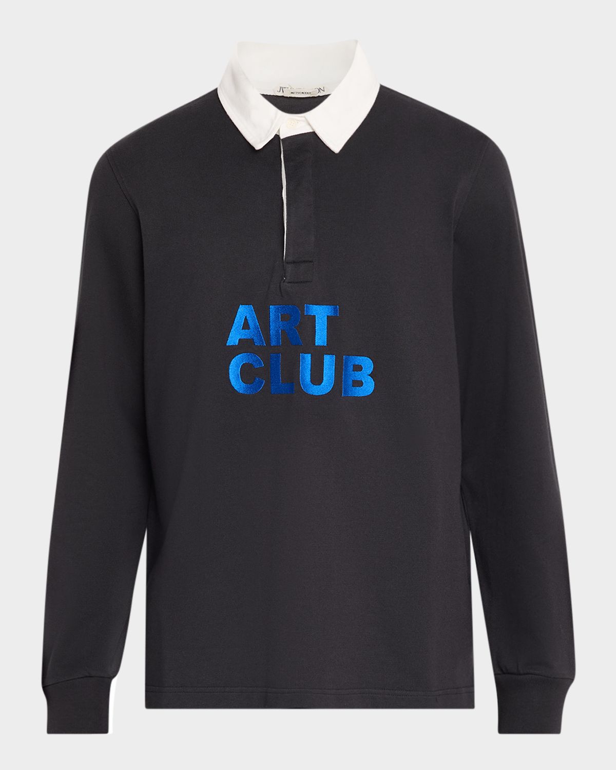 JW Anderson en 's Art Club Washed Jersey Rugby Polo Shirt