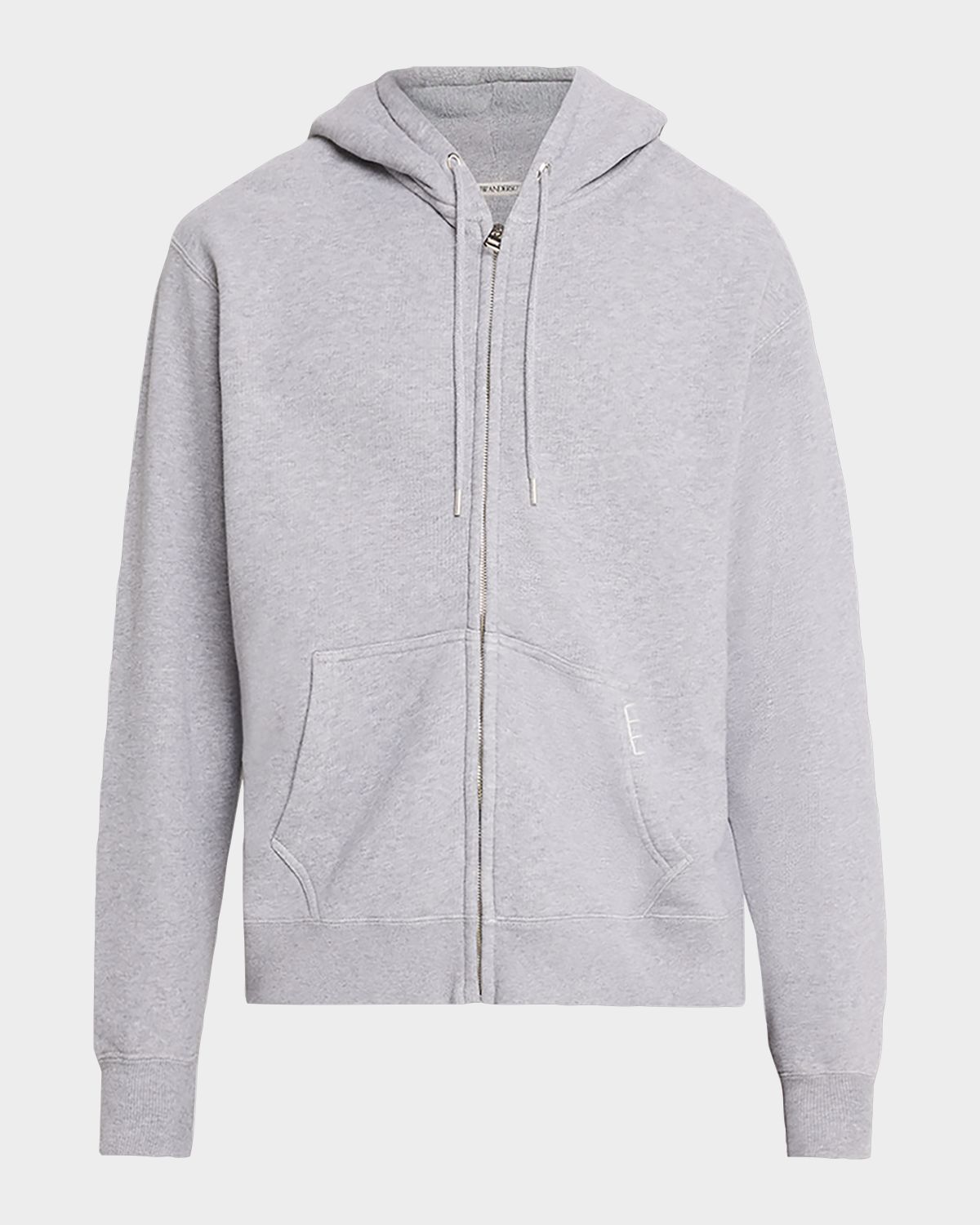 JW Anderson Men 's Cotton Relaxed-Fit Full-Zip Hoodie