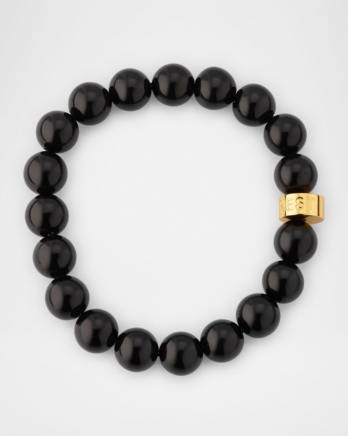 NEST Jewelry Black Onyx Stretch Bracelet