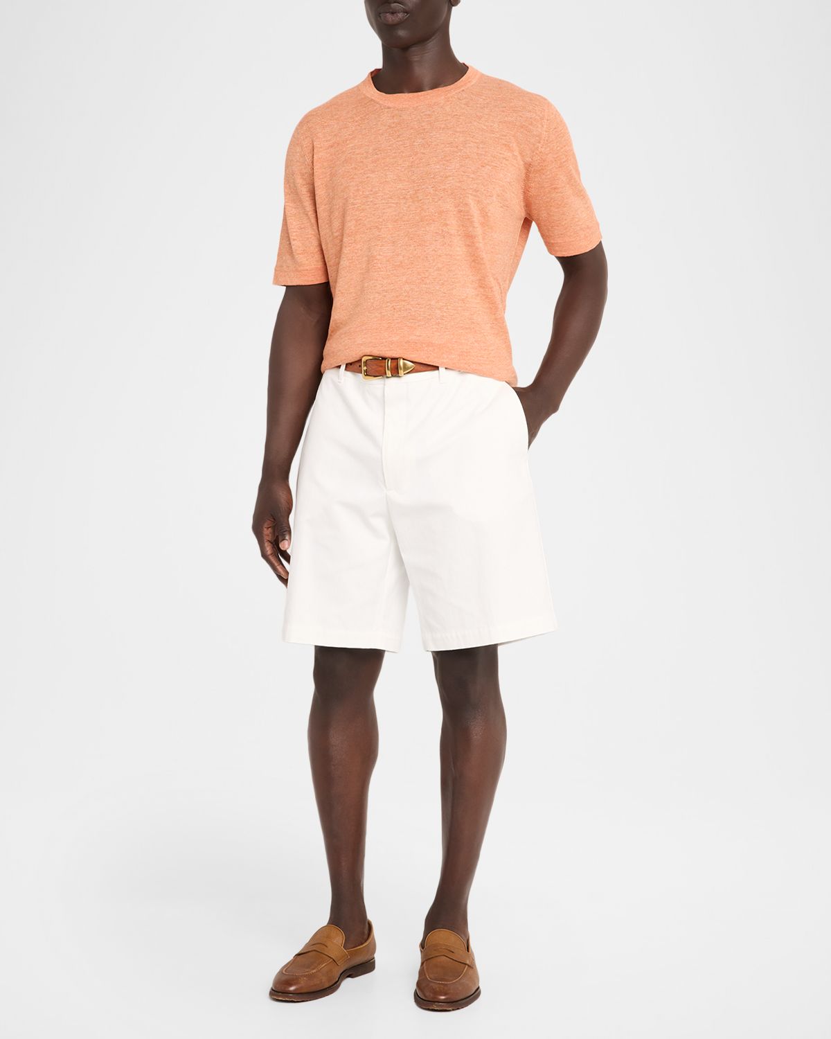 Brunello Cucinelli Cotton Mid-Rise Bermuda Shorts
