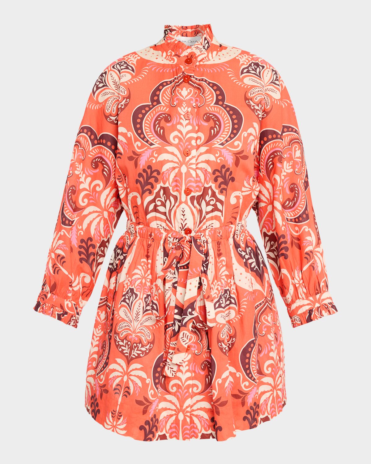 Cara Cara Beatrice Printed Mini Shirtdress