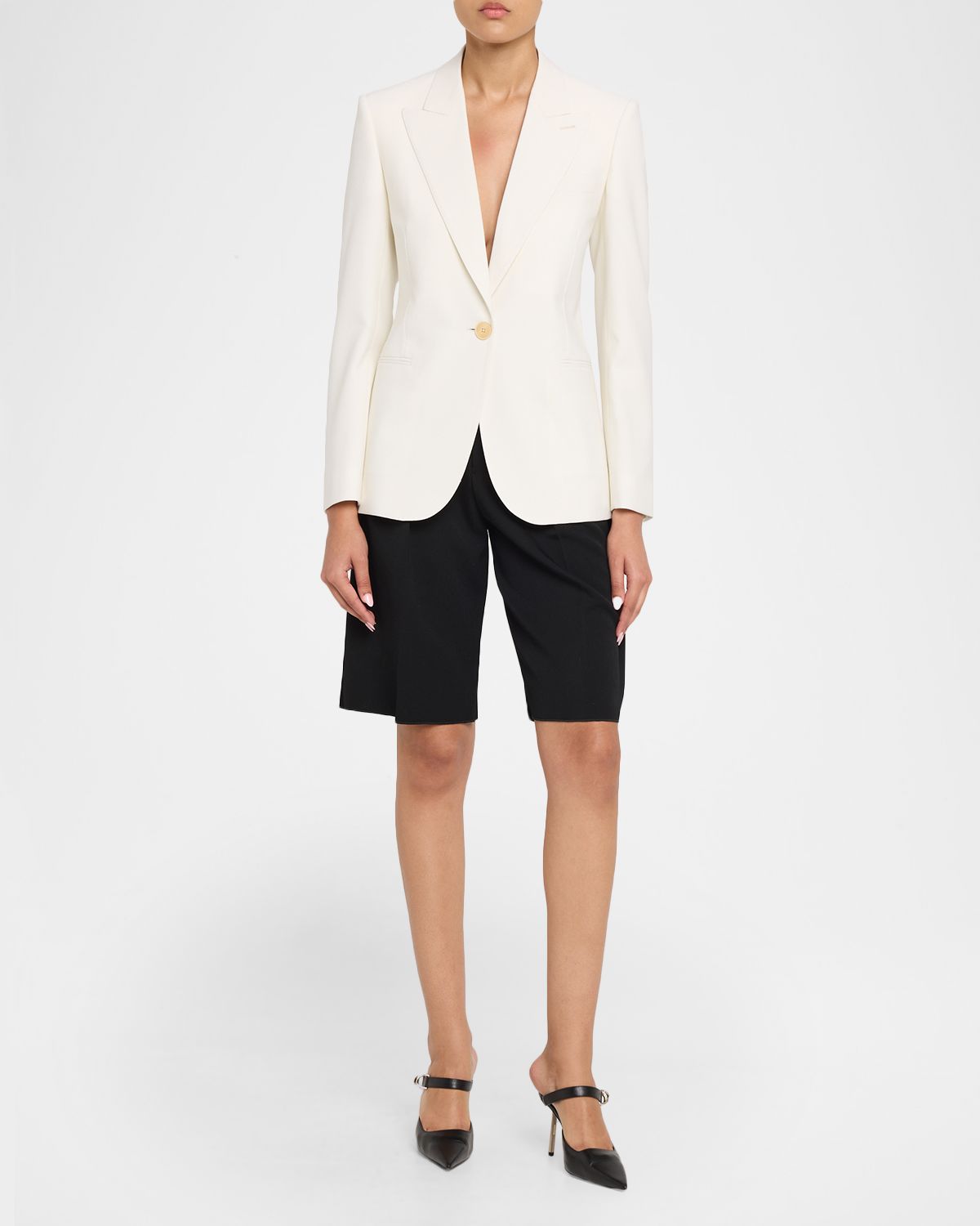 Givenchy Single-Breasted Slim Blazer Jacket