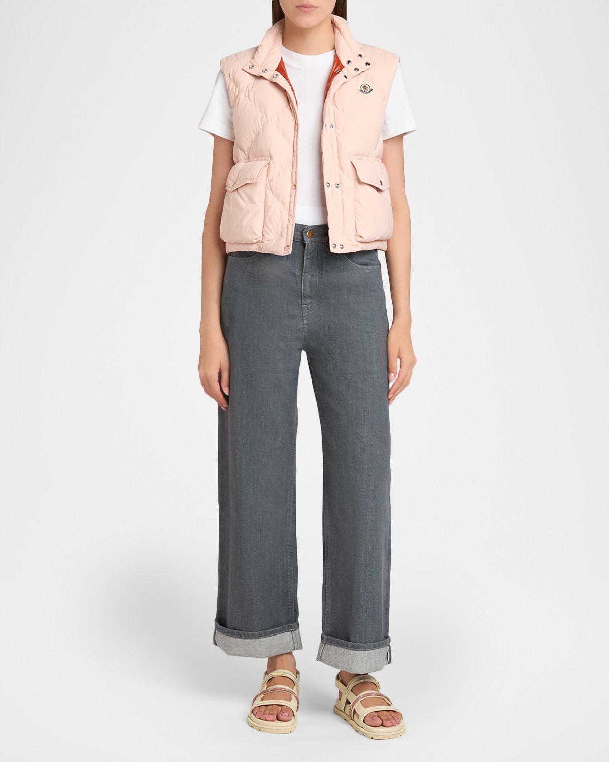 Moncler Biois Quilted Down Vest