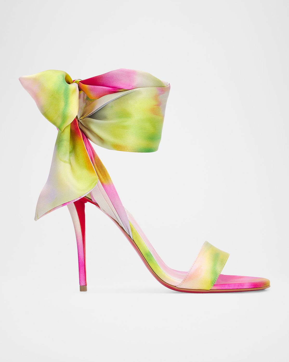 Christian Louboutin 100mm Miss Z Tie-Dye Satin Ankle-Wrap Sandals | Thumbnail 7 Christian Louboutin 100mm Miss Z Tie-Dye Satin Ankle-Wrap Sandals | Thumbnail 7