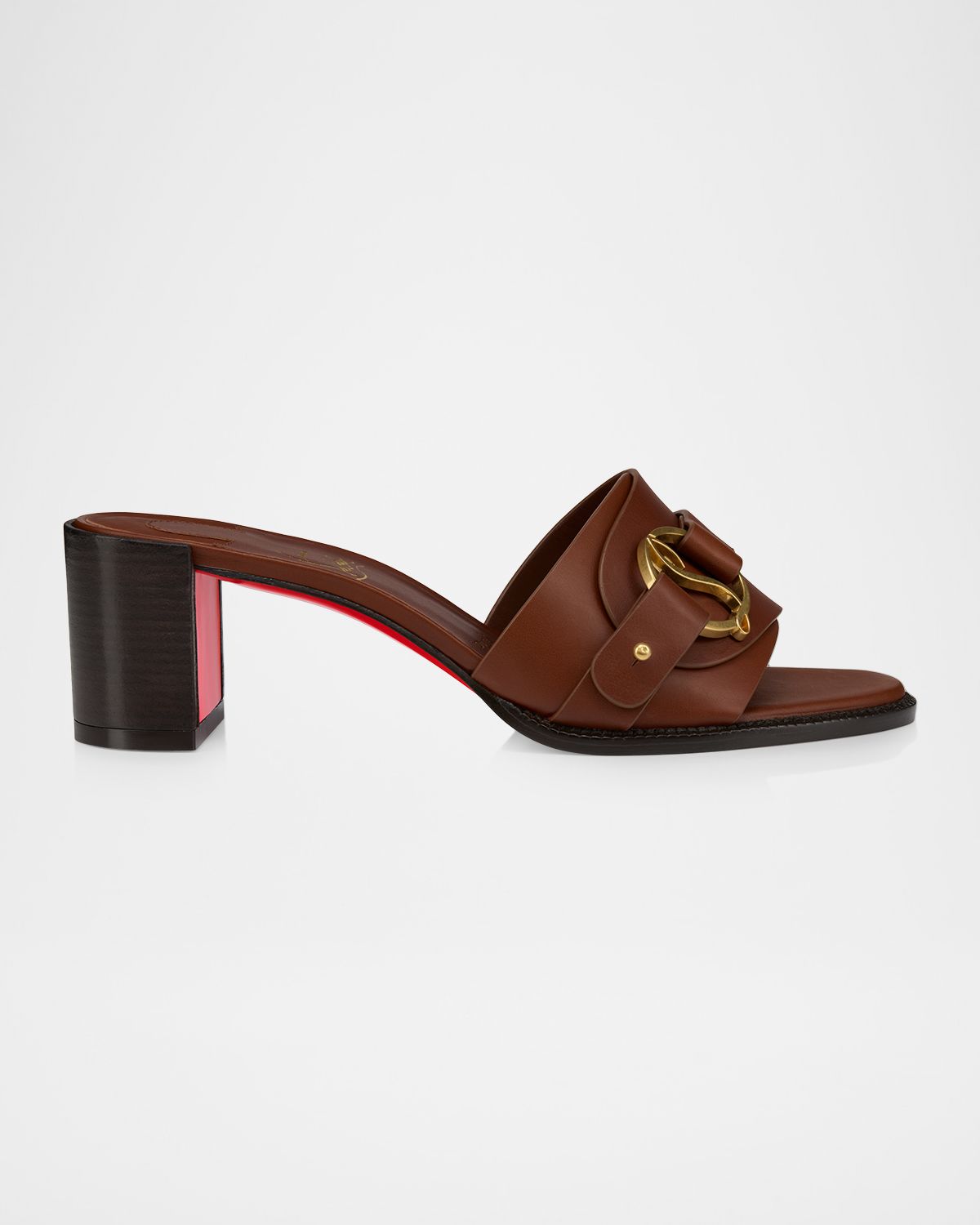 Christian Louboutin 55mm Her in Roma Leather Mules | Thumbnail 5