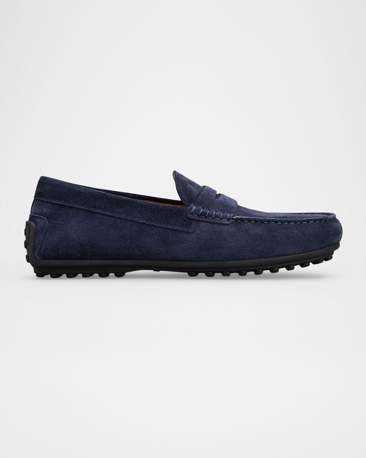 Tod 's Men 's City Gommino Suede Penny Loafers