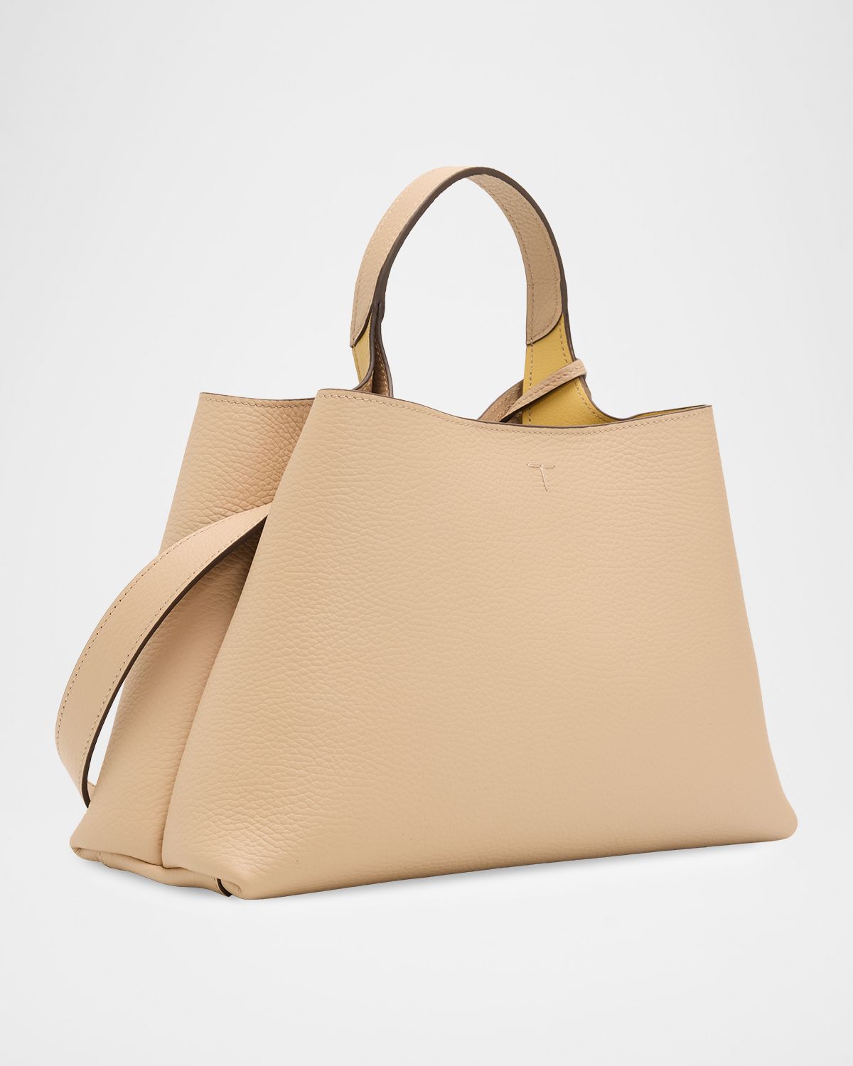 Tod 's Small Grained Leather Top-Handle Bag
