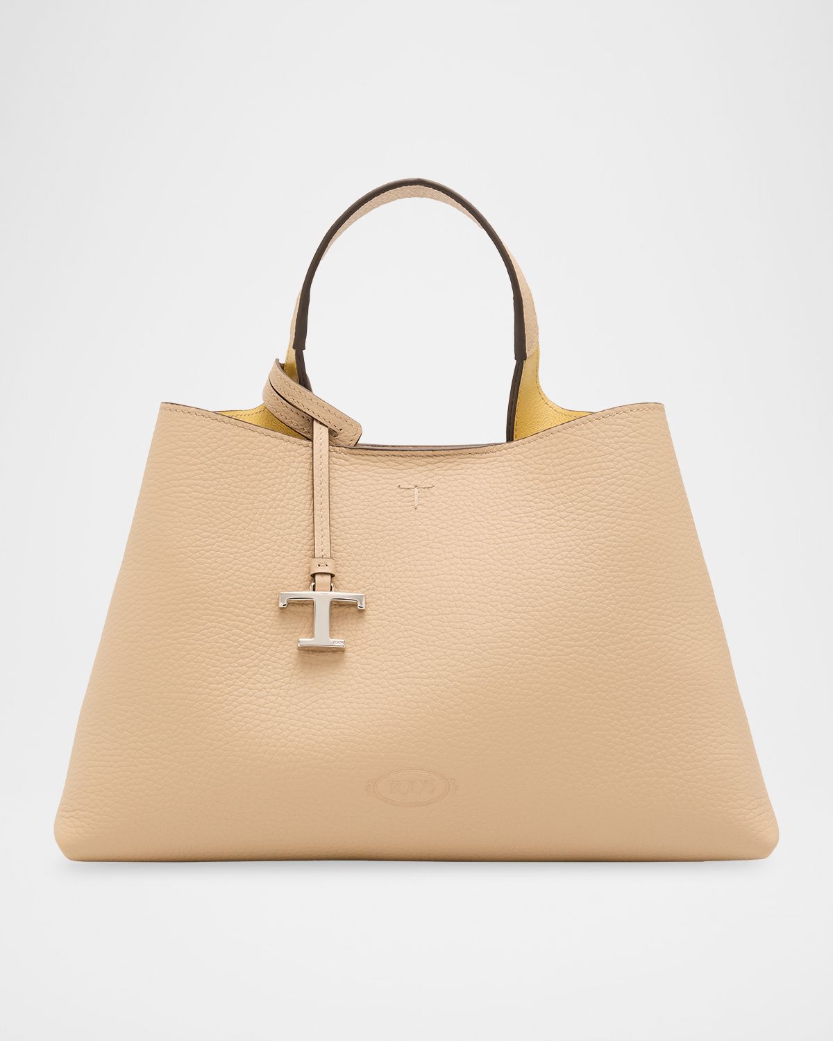 Tod 's Small Grained Leather Top-Handle Bag
